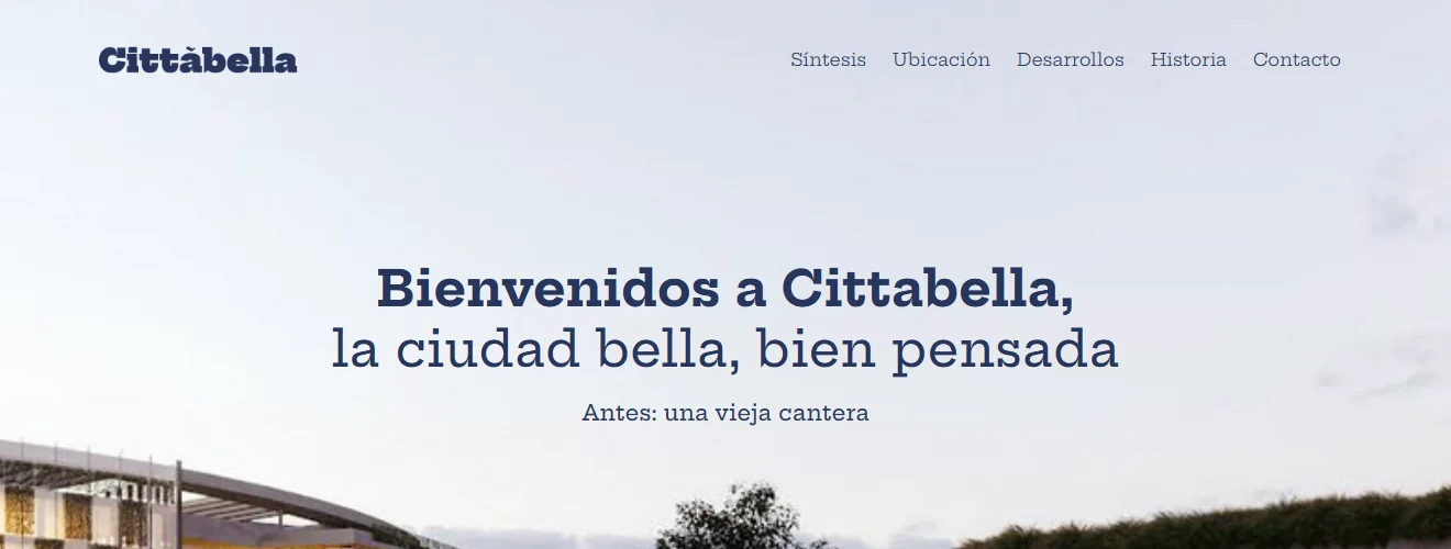 Imagen de portada del projecto Cittabella